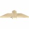 Ekena Millwork Eugene Rough Sawn Timber Gable Bracket, Douglas Fir, 36"W x 12"H x 2"D x 6"F, 8/12 Pitch GBW036X12X0206EUG00RDF - alternate 4